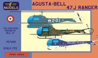 Lf Model P7245 1/72 Agusta-Bell 47J Ranger (3x Italian camo)