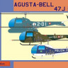 Lf Model P7245 Agusta-Bell 47J Ranger (3x Italian camo) 1/72