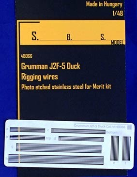 Sbs Model 48066 Grumman J2F-5 Duck Rigging wires (MERIT) 1/48