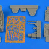 Aires 4704 Bf 109F-2/F-4 cockpit set (EDU) 1/48
