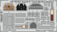 Eduard FE1292 Sopwith F.1 Camel (Bentley) Weekend (EDU) 1/48