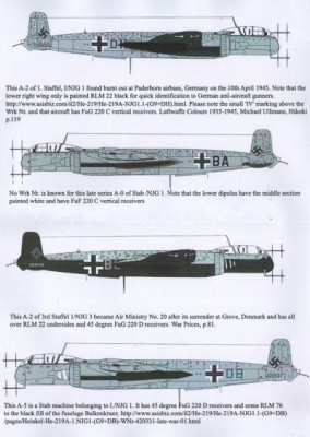 Aims AIMS48D012 Heinkel He-219A-0 1/48