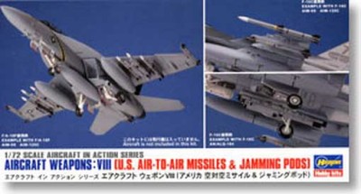 Hasegawa 35113 Боеприпасы AIRCRAFT WEAPONS VIII 1/72