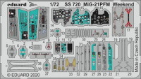 Eduard SS720 1/72 MiG-21PFM Weekend (EDU)