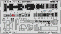 Eduard 32829 F4U-1A placards 1/32