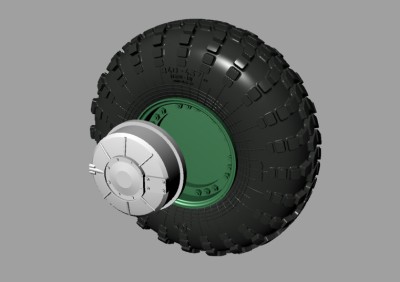SP Designs SP-266 БТР-60ПБ колеса, ступица среднего типа 1