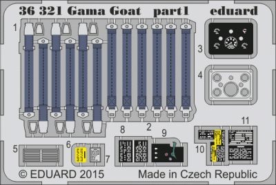 Eduard 36321 Gama Goat 1/35