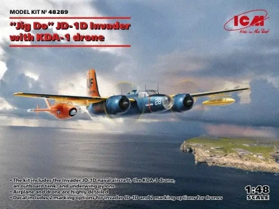 ICM 48289 JD-1D Invader 'Jig Dog' with KDA-1 drone 1/48