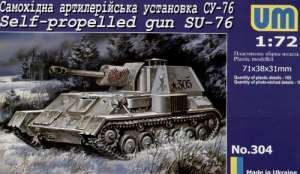 UniModel UMM-72304 Self-propelled plant SU-76 1/72