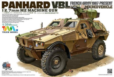 Tiger Model 4619 French VBL.50MG Light Armoured Vehicle 1/35