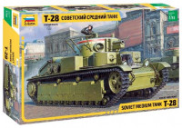Звезда 3694 Советский средний танк Т-28 1/35