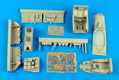 Aires 4585 Me 410B-2/U4 cockpit set 1/48
