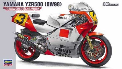 Hasegawa 21503 Мотоцикл: YAMAHA YZR500 (0W98) &quot;1988 WGP500 CHAMPION&quot; (HASEGAWA) 1/12
