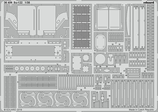 Eduard 36409 SET Su-122 (TAM) 1:35