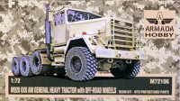 Armada Hobby M72106 M920 8x8 Heavy Tractor w/ Off-Road wheels 1/72
