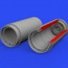 Eduard 648590 BRASSIN 1/48 MiG-19 exhaust nozzles (EDU/TRUMP)