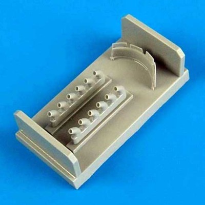 QuickBoost QB72374 P-40B/C exhaust &amp; damper cooler 1/72
