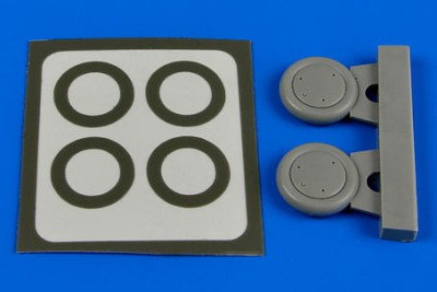 Aires 7311 Gloster Gladiator wheels &amp; paint masks 1/72