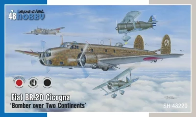Special Hobby SH48229 Fiat Br.20 Cicogna ‘Bomber o. Two Continents' 1/48