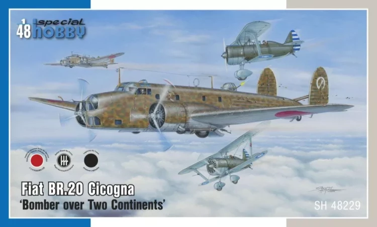 Special Hobby SH48229 Fiat Br.20 Cicogna ‘Bomber o. Two Continents' 1/48