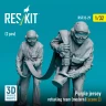 Reskit F32029 Purple jersey refueling team modern 2 (2 fig) 1/32