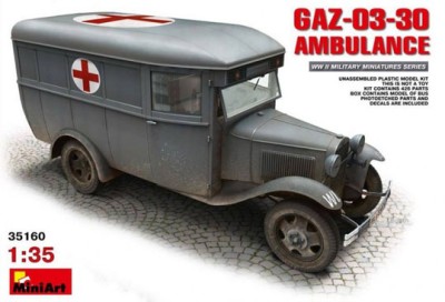 MiniArt 35160 ГАЗ 03-30 Санитарный автобус 1/35