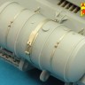 Aber 35L225 Set of barrels for Maus V-2 WWII German Super Heavy Tank (designed to be used with Takom kits) 1/35
