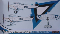 Kora Model 72135 Hawker Estonian Hart - Wheel&Ski version 1/72