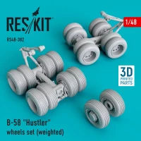 Reskit 48382 B-58 'Hustler' wheels set (weighted) 1/48