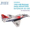 Quinta studio QD48525 A-4M early (Hasegawa/Hobby2000) 3D Декаль интерьера кабины 1/48