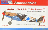 AML AMLA32006 Avia S-199 'Sakeen' Conv.set - 5x camo (REV) 1/32