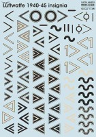 Print Scale 48253 Luftwaffe 1940-45 insignia. Winkel. Part 2 1/48