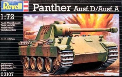 Revell 03107 Танк &quot;PANTHER&quot; Aust.D (REVELL) 1/72