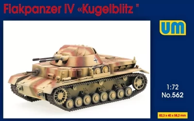 Unimodel 72562 Flakpanzer IV 'Kugelblitz' 1/72