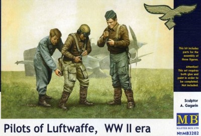 Master Box 3202 Пилоты Люфтваффе WWII 1/32