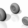 Armory ARAW48308 Douglas A-20G Boston wheels, late 1/48