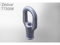 Zedval T72006 Трос Ф0,4 мм с коушами вариант 1 для авто бронетехники СССР и России 1/72