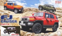 Fujimi F-06639 Toyota FJ Cruiser (Two Tone Dark Green Type) 1/24