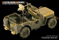 Voyager Model PEA187 WWII US Jeep Willys MB Tyre Chains 1/35