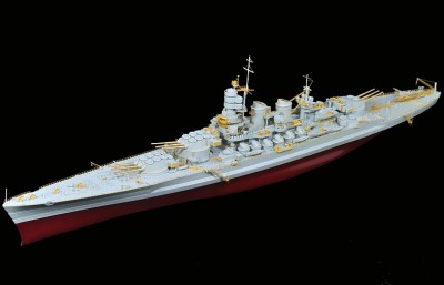 Flyhawk FH350121 Italian Battleship Roma for Trumpeter 05318 1:350
