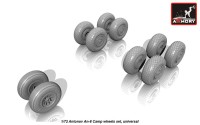 Armory ARAW72027 Antonov An-8 wheels 1/72