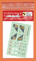 4+ Publications DMF14426 Decals F/A-18C/D Hornet in Swiss AF 1/144