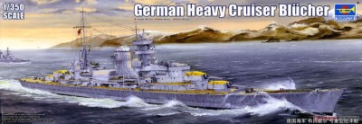 Trumpeter 05346 German Heavy Cruiser Blucher 1/350