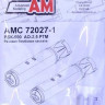 Advanced Modeling AMC 72027-1 RBK-500 AO-2,5 RTM Cluster Bomb (2 pcs.) II. 1/72