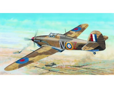 Trumpeter 02417 Самолет &quot;Харрикейн&quot; Mk IID Trop 1/24