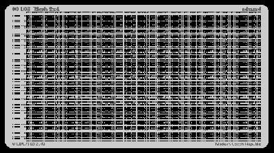 Eduard 00108 Mesh 2x4 Фототравление леерное ограждение