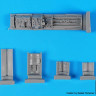 Black Dog A48104 F-104 spine (KIN) 1/48