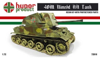 Hunor Product 72018 40M NIMROD AA TANK 1/72