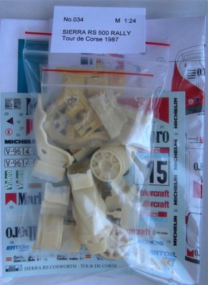 Reji Model 034 Sierra RS 500 - Tour de Corse 1987 (transkit) 1/24