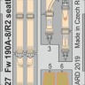 Eduard 33227 1/32 Fw 190A-8/R2 seatbelts STEEL (REV)